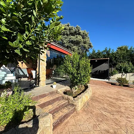 La Casita En - Privado Con Piscina, Barbacoa Y Chimenea * Maello